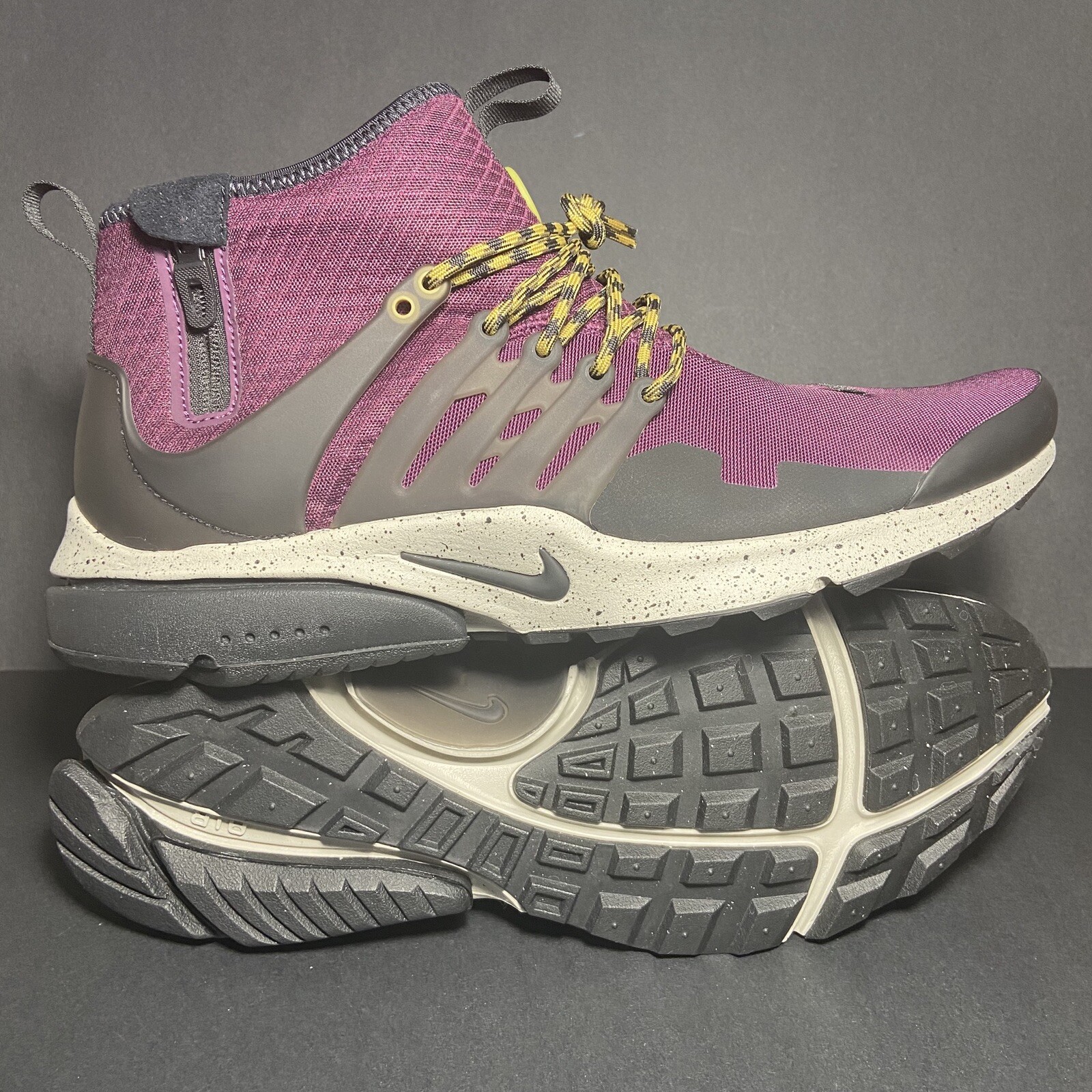 nike air presto mid utility bordeaux