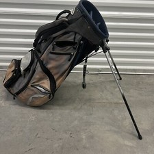 Sun Mountain Golf Stand Carry Bag 4 Way Divider Gray Faded Orange Please Read