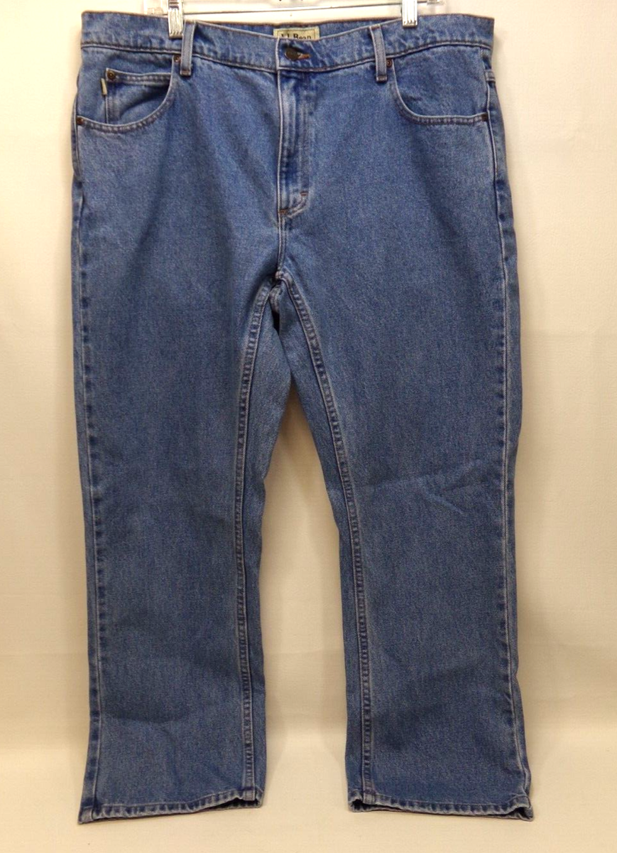 L.L. Bean Jeans Mens 38 x 29 Light Wash #296551 Standard Fit L.L. Bean Jeans Mens 38 x 29 Light Wash #296551 Standard Fit