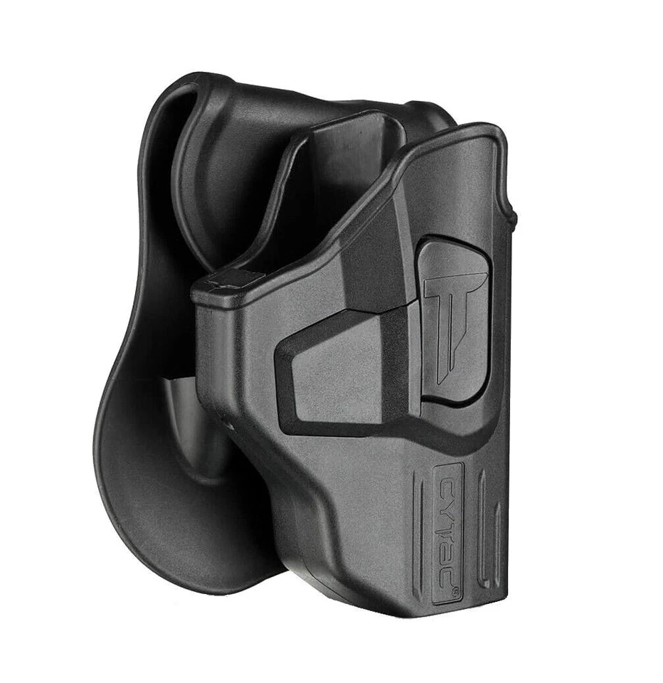 Funda de paleta OWB nivel 2 para Glock 26 27 Gen 1,2,3,4,5 con botón de liberación rápida Foto 2 de 4