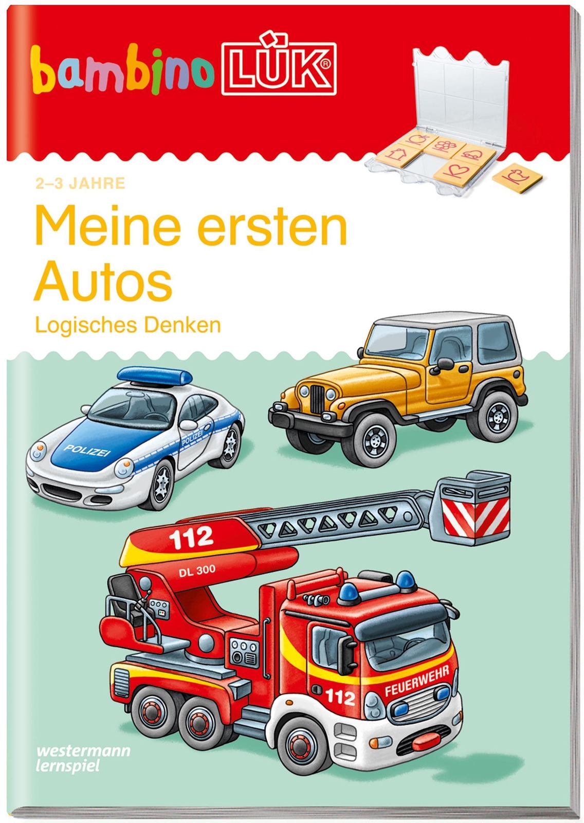 Thumbnail - Bambinolük. Meine Ersten Autos: Logisches Denken | 2/3 Jahre | Wibke