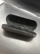 OAKLEY BLACK SMALL AUTHENTIC CLAMSHELL EYEGLASSES HARD CASE