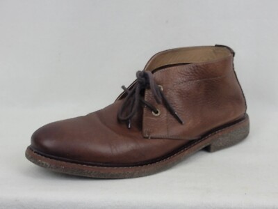 Lucky Brand Men\'s Chukka Ankle Boots Brown Leather Suede Size 9.5 Lace Up LUCKY BRAND MEN main image 4