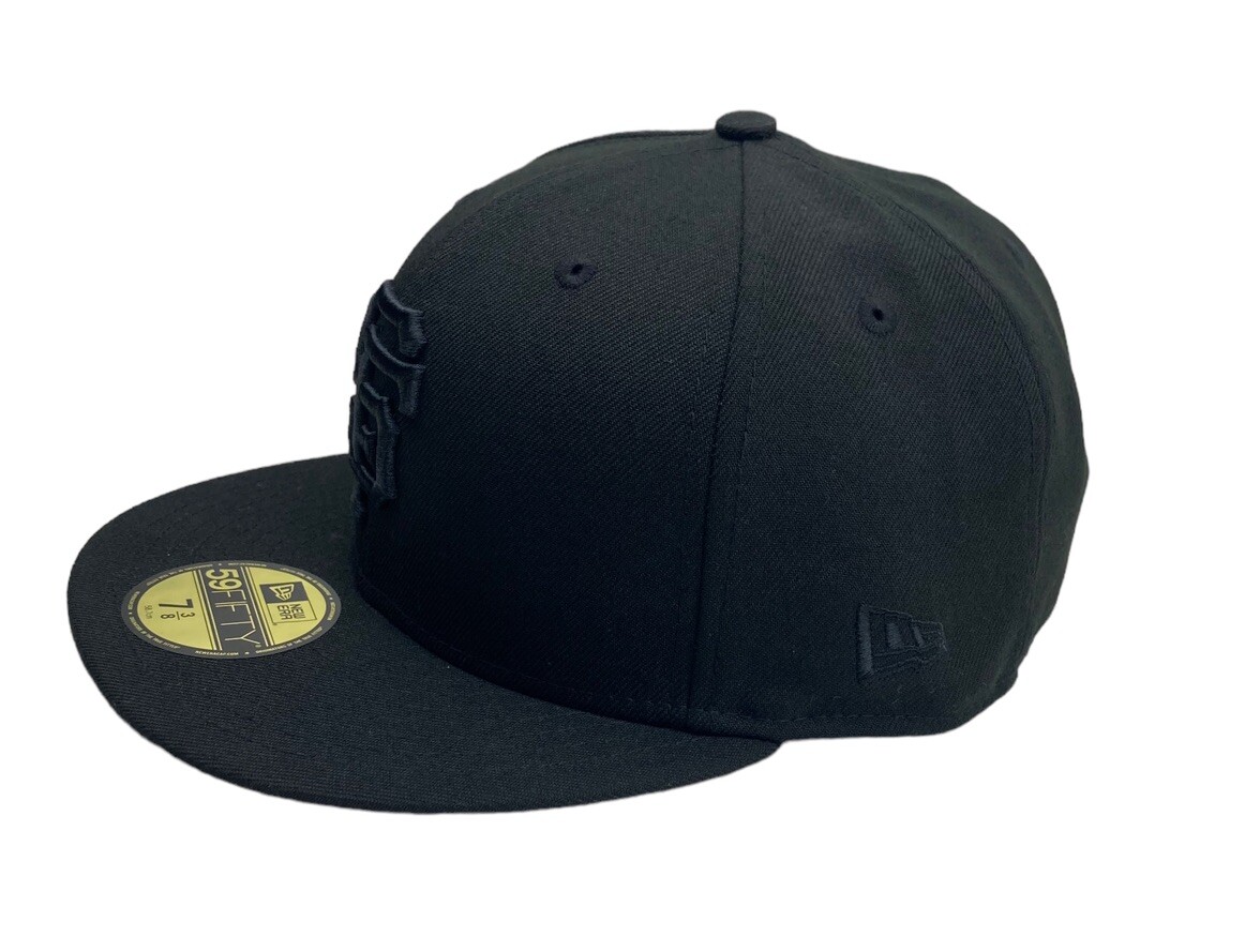 San Francisco Giants size 73/8 black New Era 59fifty fitted hat