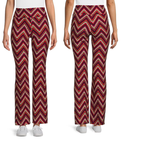 No Boundaries Junior's SIZE 3XL 21 Leggings Color: Chevron/Black - Picture 6 of 11
