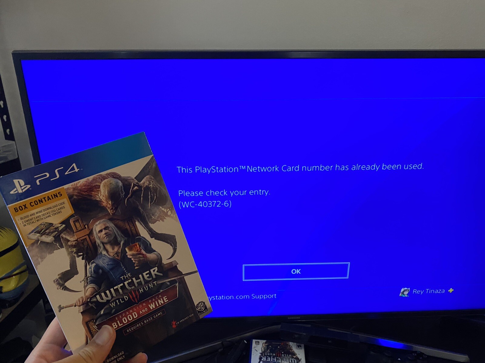 The Witcher 3 Blood And Wine Expansion Pack Digital Code For Ps4 For Sale Online Ebay