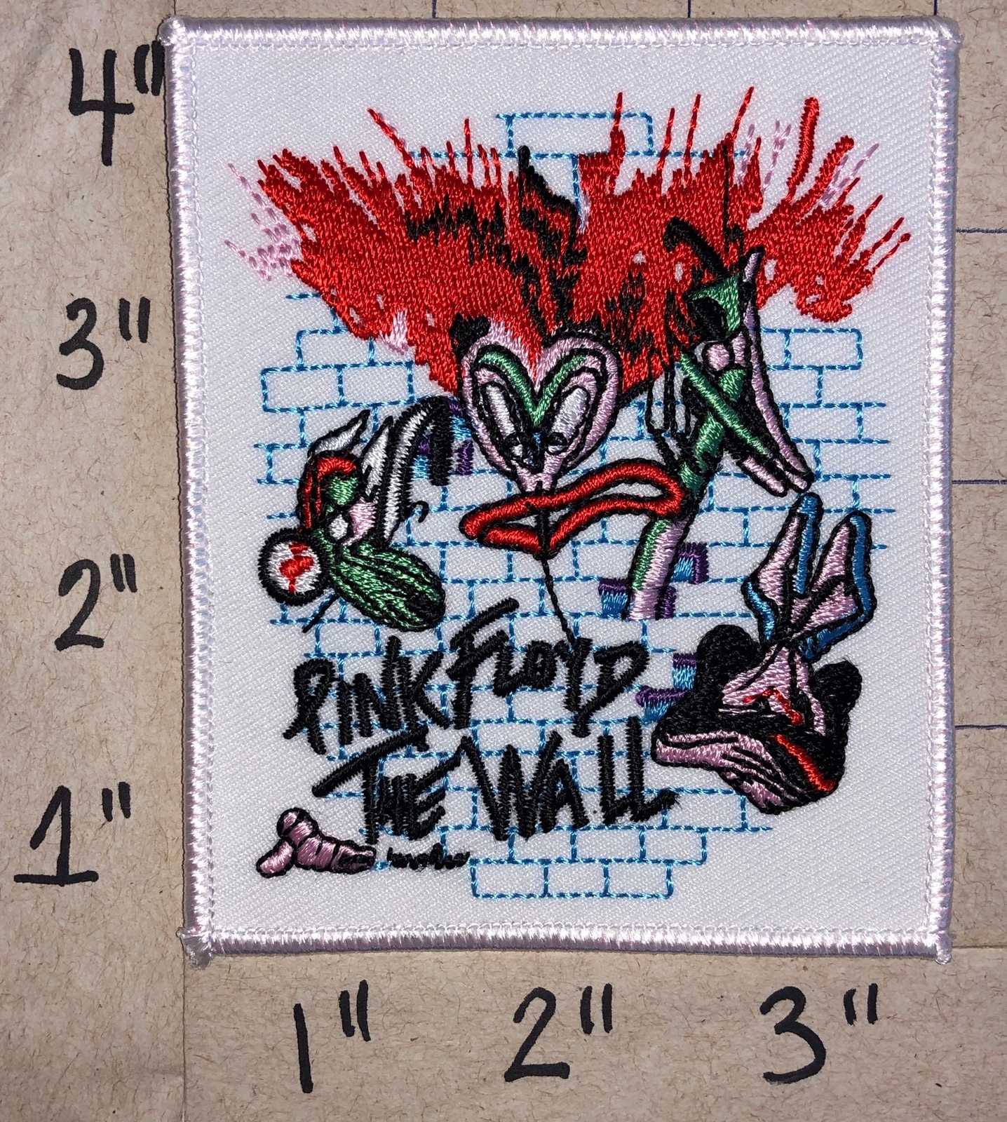 PINK FLOYD THE WALL ALBUM CONCERT MUSIC PATCH ROGERS GILMOUR eBay