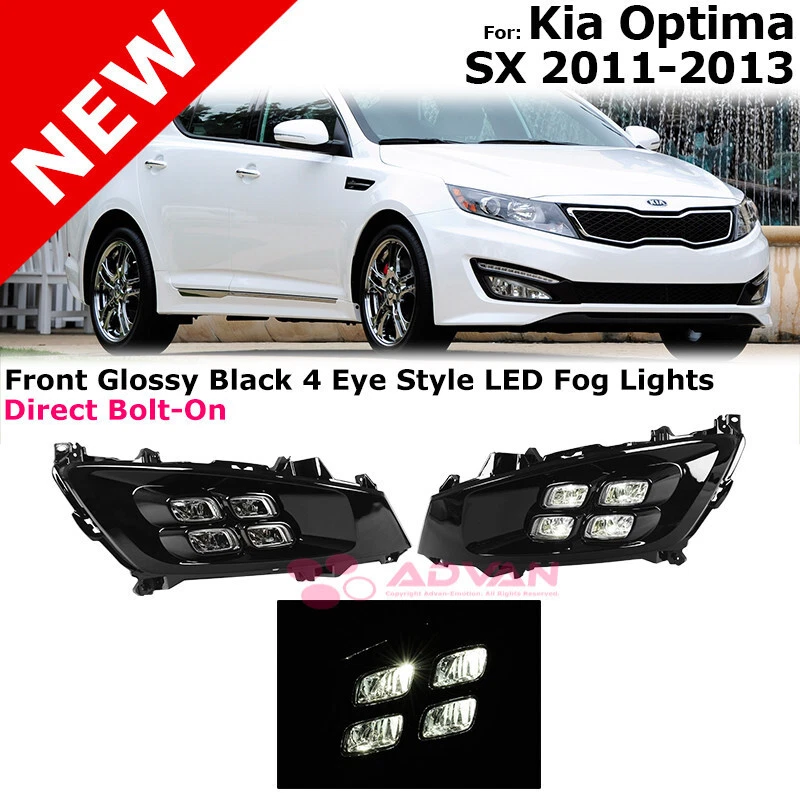 Kia Optima Blacked Out Lights