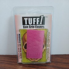 Tuff1 Pink Death Grip Gun Grip Cover Fits All Pistols - New Old Stock