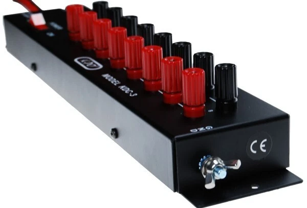 KPO KDC-3 DC-Stromverteiler 0-24 Volt DC mit 8 Anschlüssen - Bild 3 von 4