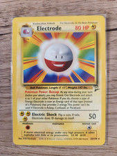 Electrode - 25/130 - Base Set 2 - Rare - Pokemon Card - EXC / NEAR MINT on eBay