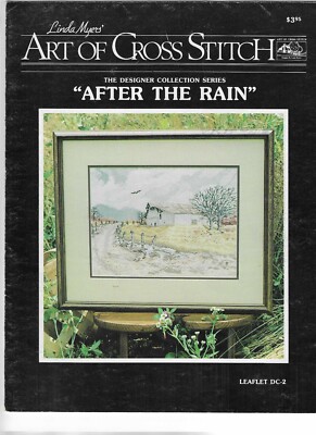 Linda Myers Kunst des Kreuzstichs nach dem Regen gezähltes Kartenmuster