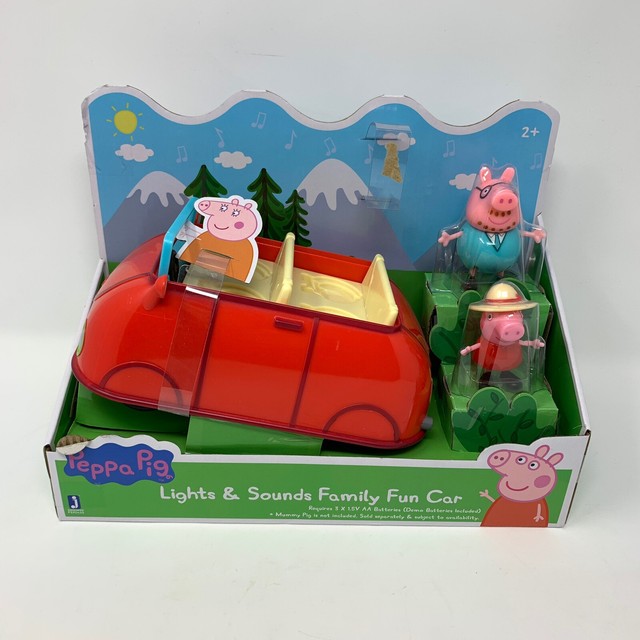peppa pig lights and sounds car