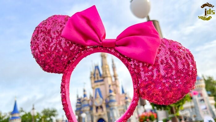 Disney Parks Disneyland Pink Bow Faux Leather
Ears Headband NWT NWT IN HAND Disney Pink Milk Ears Faux Leather Minnie Mouse  main image 4