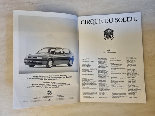 Knie & Cirque Du Soleil 1992 Schweizer National - Zirkus Gebruder Knie Programm - Bild 3 von 13