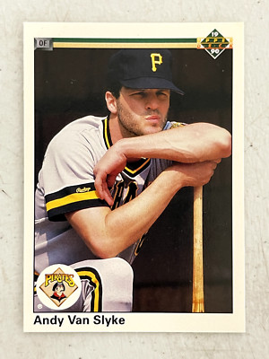1990 Upper Deck Baseball Card #536 Andy Van Slyke Pittsburgh Pirates | eBay