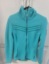 Spyder Core Sweater Jacket Women  s Sz Medium Teal