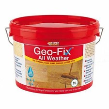 Everbuild GEOWET14GY Geo-Fix All Weather Jointing Compound 14kg - Slate Grey