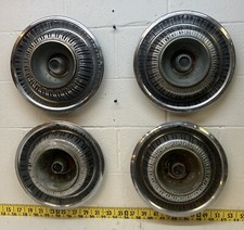 Used Oem Mopar Set Of 4 15 Hubcaps 1969 Plymouth Fury 5252