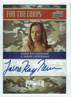 2020 Punisher season 1 autograph Jaime Ray Newman variant