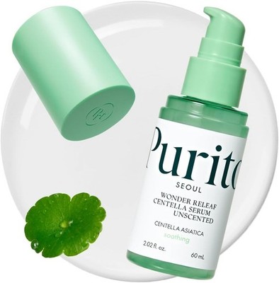 PURITO SEOUL Wonder Releaf Centella Serum unparfümiert 60ml *duftfrei* *UK*