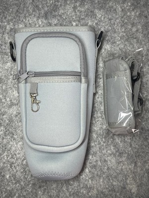 Stanley Trinkflasche Becher Tragetasche Isoliertasche 40 Unzen Becher Etui/Taschen grau