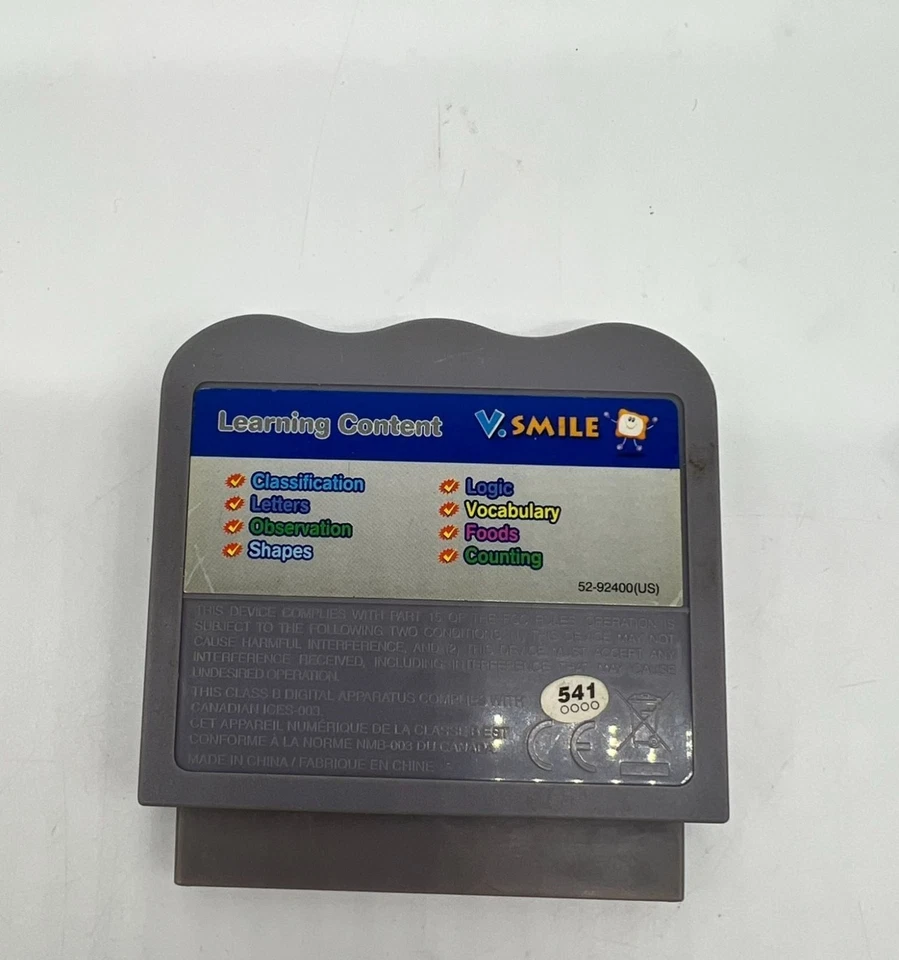 Cartucho de jogo educacional Vtech V.Smile Blues Clues Collection Day - Imagem 2 de 4