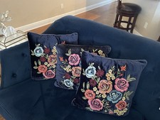 Vintage Victorian Pillows Set Of 3