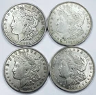 *MIXED DATE MORGAN DOLLAR LOT* *4 TOTAL COINS* NR #G4199