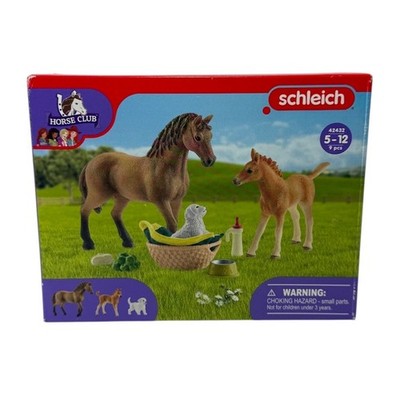 Schleich Horse Club 42432 Sarah's Baby Animal Care Play Set - Sealed Box
