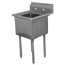 Advance Tabco 16 in x 20 in x 12 in 1 Compartment Sink w/ No