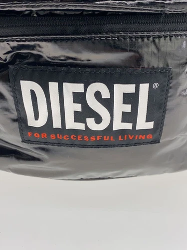 DIESEL Mochila Mochila Negra Usada - Imagen 5 de 6