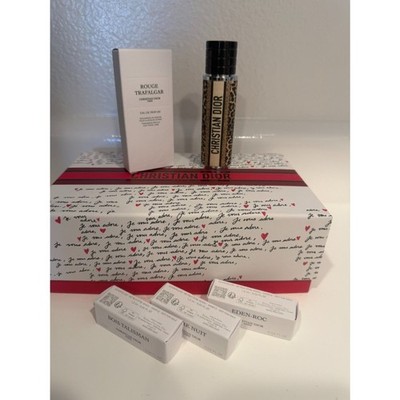 DIOR Travel Mitzah Purse Spray VERY RARE with TWO NEW Rouge Trafalgar REFILLS