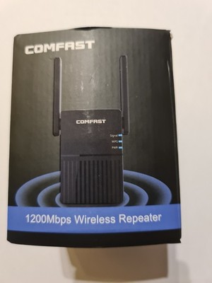 COMFAST-WLAN Verstärker, 1200Mbit/S Wifi Repeater Dual Band 2 Antennen neu