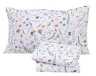100% Cotton Sheets - Crispy Cooling Percale Sheets for Full Size Bed, Breathable