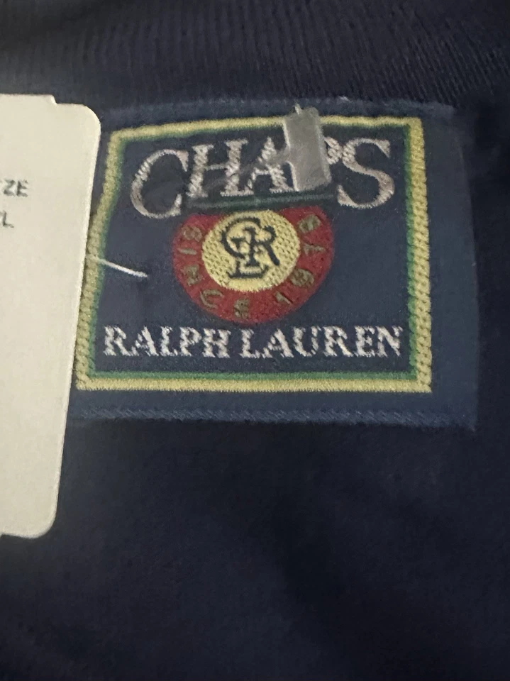 Camiseta Universitaria Vintage Chaps Ralph Lauren Para Hombre XL 90s Clásica Foto 4 de 4