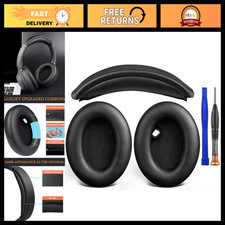 Replacement Ear Pads Accessories for Sony WH-1000XM4 Headphones - Black