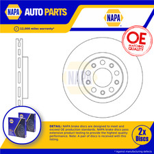 2x Brake Discs Pair Vented fits ALFA ROMEO STELVIO 949 2.2D Rear 2016 on 292mm