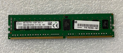 Hynix HMA41GR7AFR4N-TF 752368-581 8GB 1Rx4 PC4-2133P DDR4 ECC Reg Server Memory
