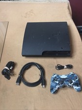PlayStation 3 Slim 320GB CECH-3001B w/ Cords ...