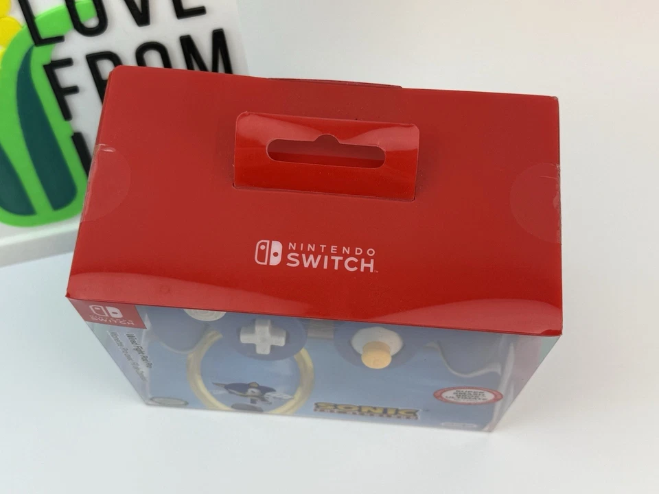 Nintendo Switch PDP Wired Fight Pad Pro Sonic the Hedgehog Edition NEW GameCube - Image 2 of 4