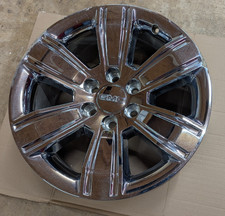 2016-2018 GMC SIERRA 1500 20X9 20" OEM WHEEL RIM 5752 23220753 CHROME CLAD 5752