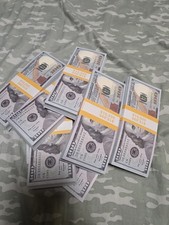 10k Ultimate Motion Picture Play Money 100 Bills VERY REALISTIC For Film Use