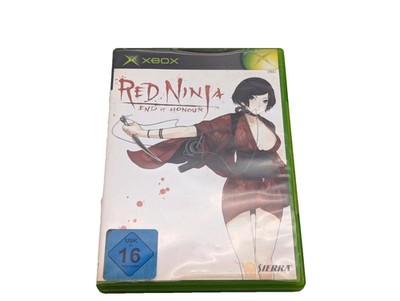 Red Ninja End of Honour Xbox Spiel mit Anleitung CIB Selten Raucherhaushalt