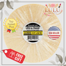 WALKER TAPE Ultra Hold - 1/2" X 36 Yds, Roll Support Tape Wig, Double-Sided