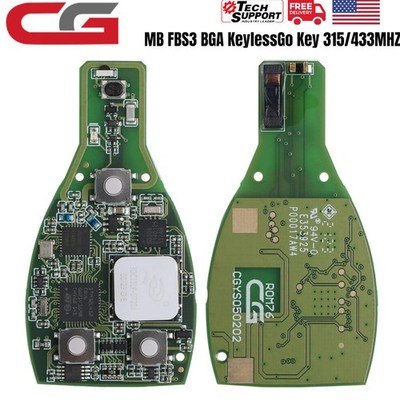 CGDI CG MB FBS3 BGA KeylessGo Key 315/433MHZ for Benz W204 W207 W212 W164 W166