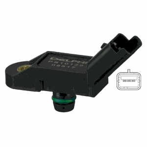 MAP SENSOR DRUCKSENSOR SAUGROHRDRUCK DELPHI PS10129 P FÜR LANCIA ZETA 2L - Picture 2 of 5
