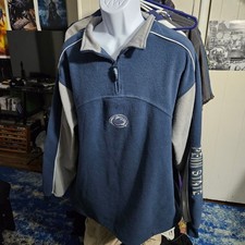 Vintage NCAA Penn State Nittany Lions 1/2 Zip Fleece Pullover Jacket XL