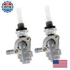 HURI 2pcs Fuel Shut Off Valve Petcock Chicago Electric Storm Cat 900W 60338