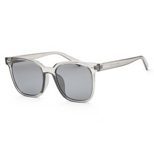 Calvin Klein Mens 55mm Grey Crystal Sunglasse...